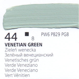 44 Venetian green, Acrylic paint Renesans