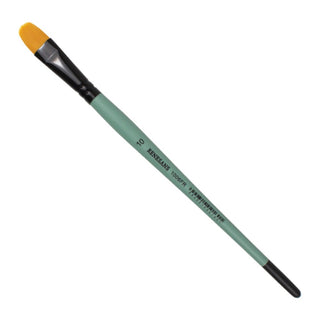 Filbert form brush with short handle Nr: 0-24