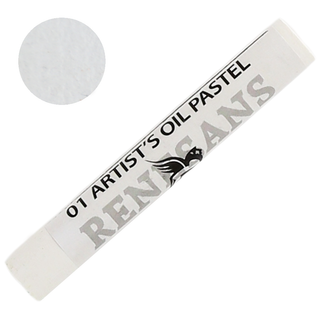 Oil pastel Renesans - 1 White