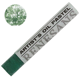 Oil pastel Renesans - 18 Deep green