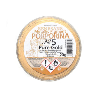 Metallic Purpurin, pigment powder  - lemon gold, 20 g