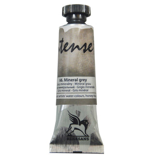 66 Mineral grey - Watercolor paint in tube Renesans, 15 ml